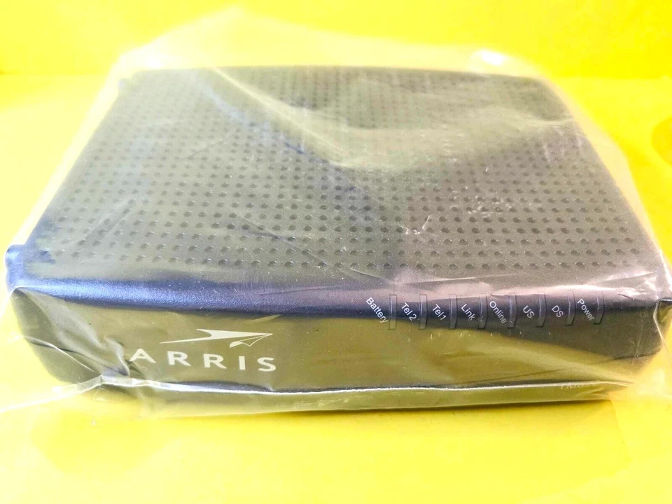 BRAND NEW ARRIS TOUCHSTONE TM822G DOCSIS 3.0 CABLE MODEM TELEPHONY VOIP +BATTERY