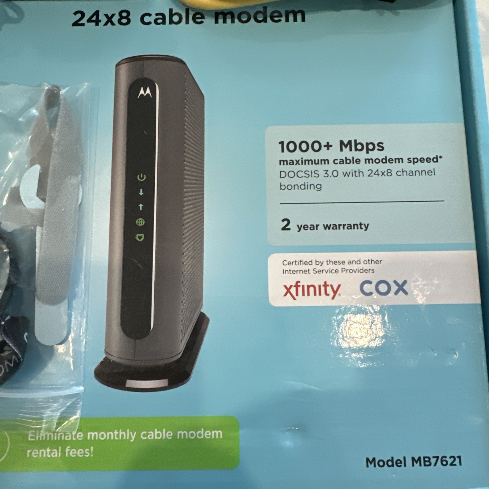 Motorola MB7621-30-0593 Mbps Modem