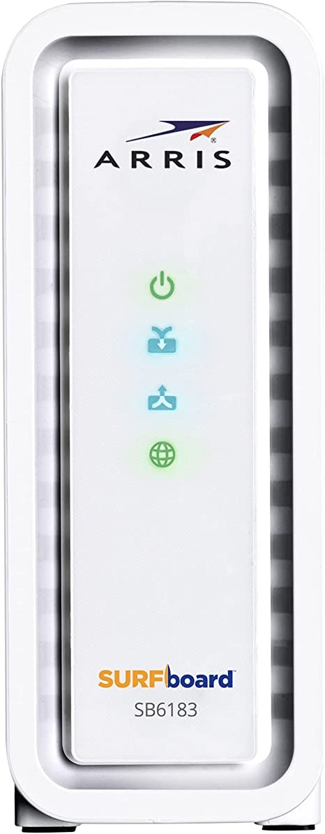 White – ARRIS SURFboard Cable Modem SB6183