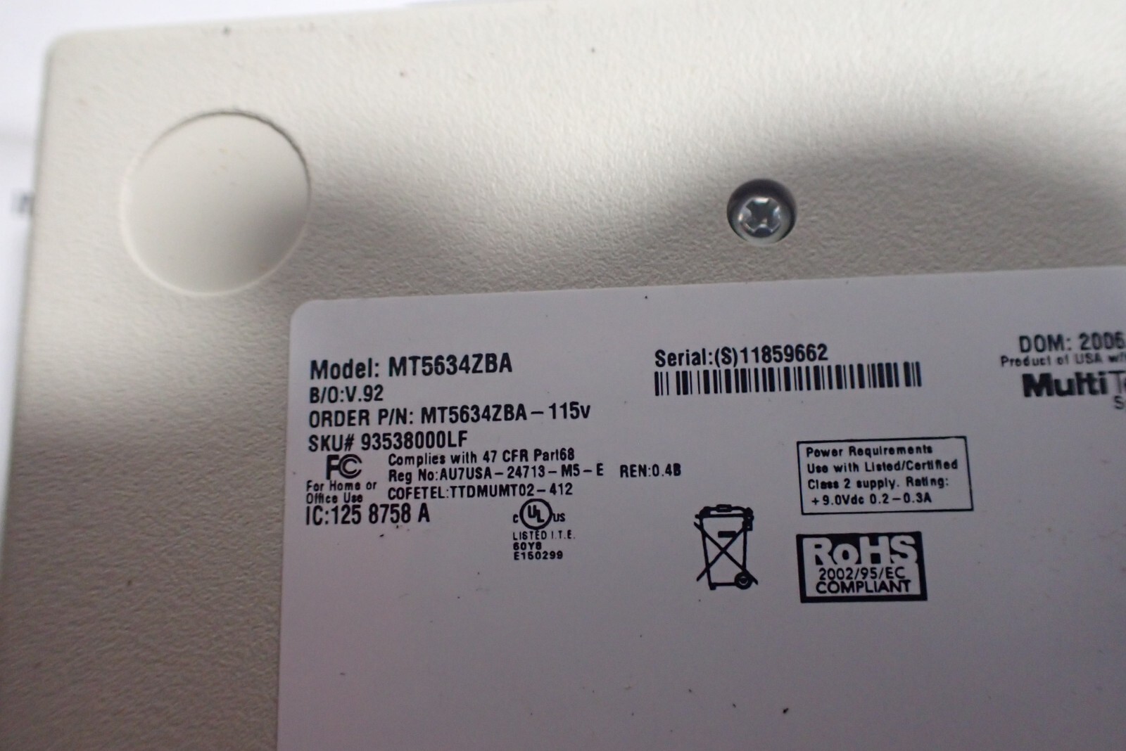 New Square D 6382G3MODEM Powerlink G3 Modem Configuration Kit