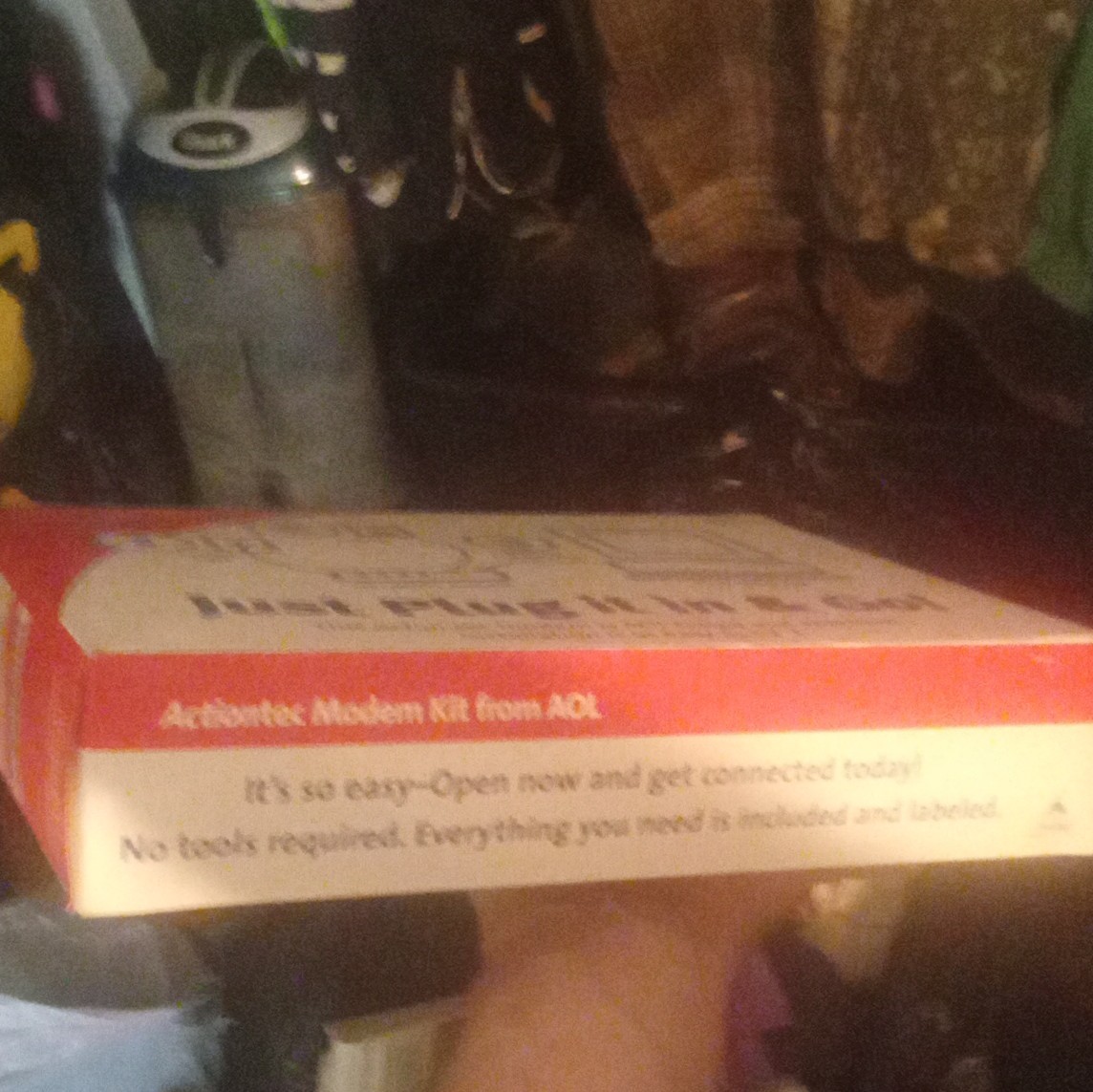Vintage Rare Modem Kit from AOL Dial-Up Internet Connectivity New Sealed