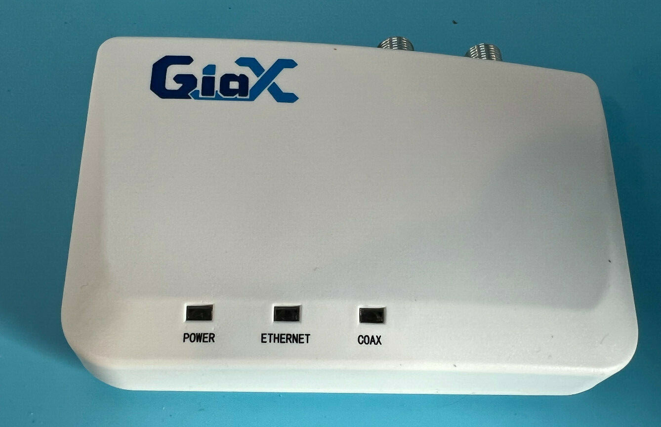 GIAX IRIS-CMD-3G-100 Coaxial-to-Ethernet Modem