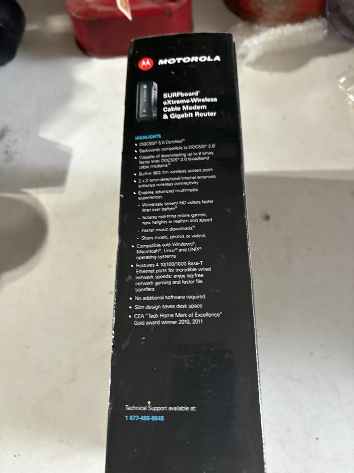 Motorola Surfboard Extreme Wireless Cable Modem Gigabit Router SBG6580