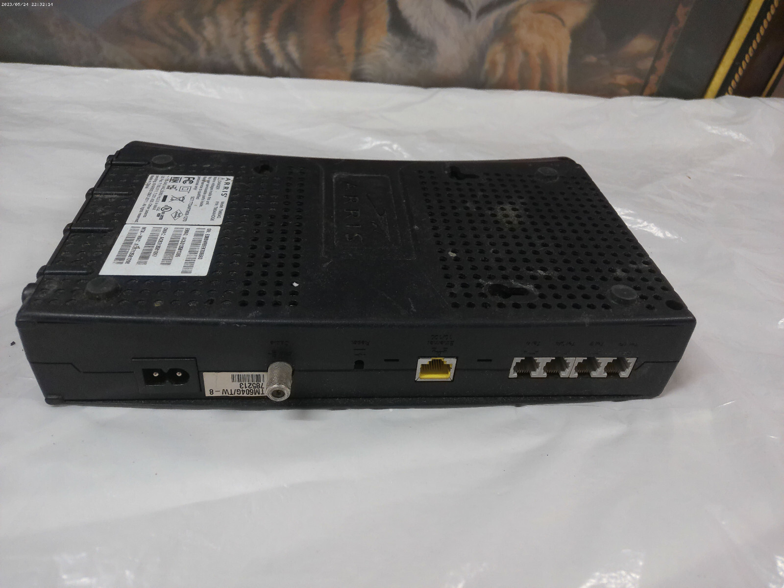 ARRIS TM604G Cable Touchstone Telephony Modem – Model TM604G/CT