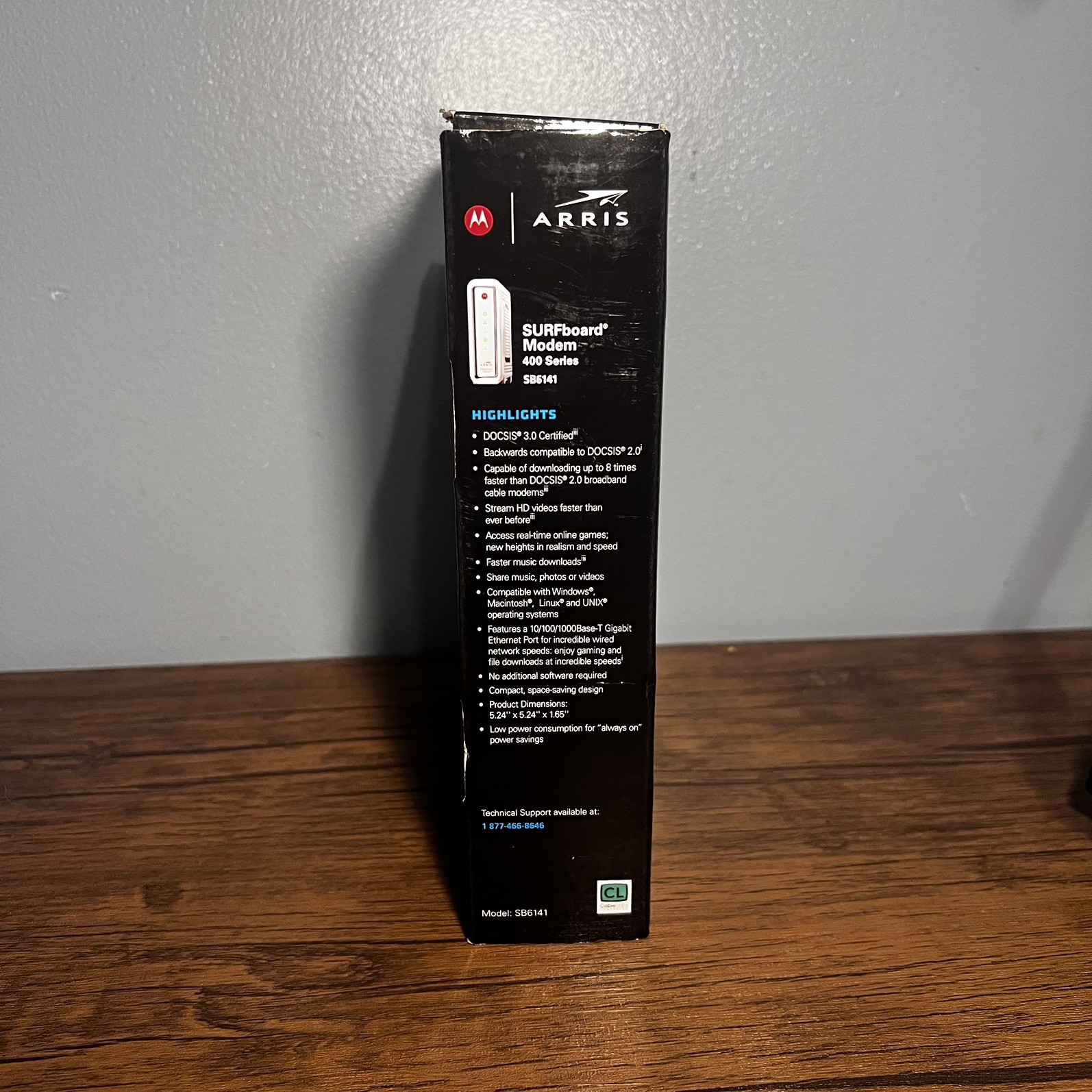 Motorola ARRIS Surfboard SB6141 DOCSIS 3.0 Cable Modem No charger