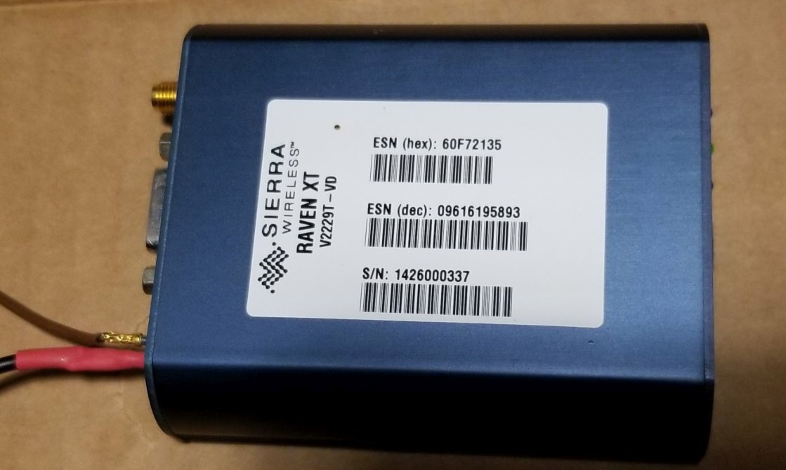 Sierra Wireless AirLink Raven XT Gateway Cellular Modem V2229T-VD Lot of Five (5