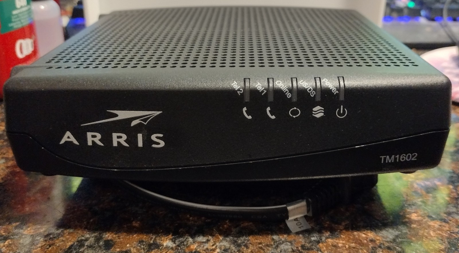 Arris Cable Modem TM6102 TM1602A TM02DLD1602