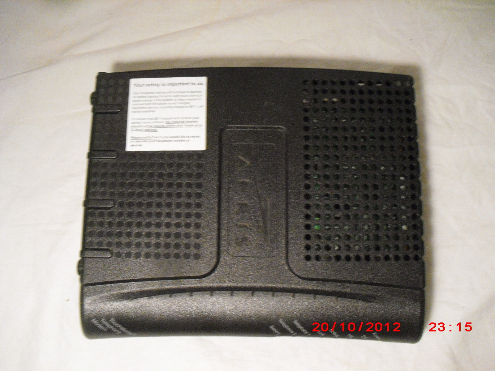 ARRIS TM502G Telephony Modem NO POWER ADAPTER