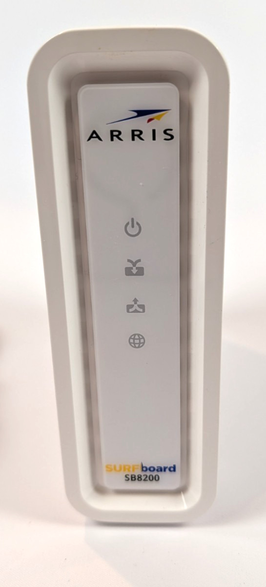 ARRIS SURFboard SB8200 DOCSIS 3.1 10 Gbps Cable Modem 2 Gigabit Ports CIB