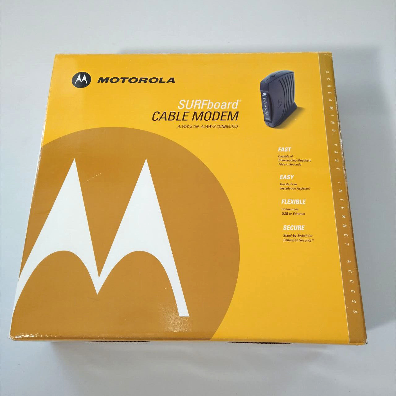 Motorola SURFboard SB5100 (501209-001-00) 38.91 Mbps Cable Modem Router