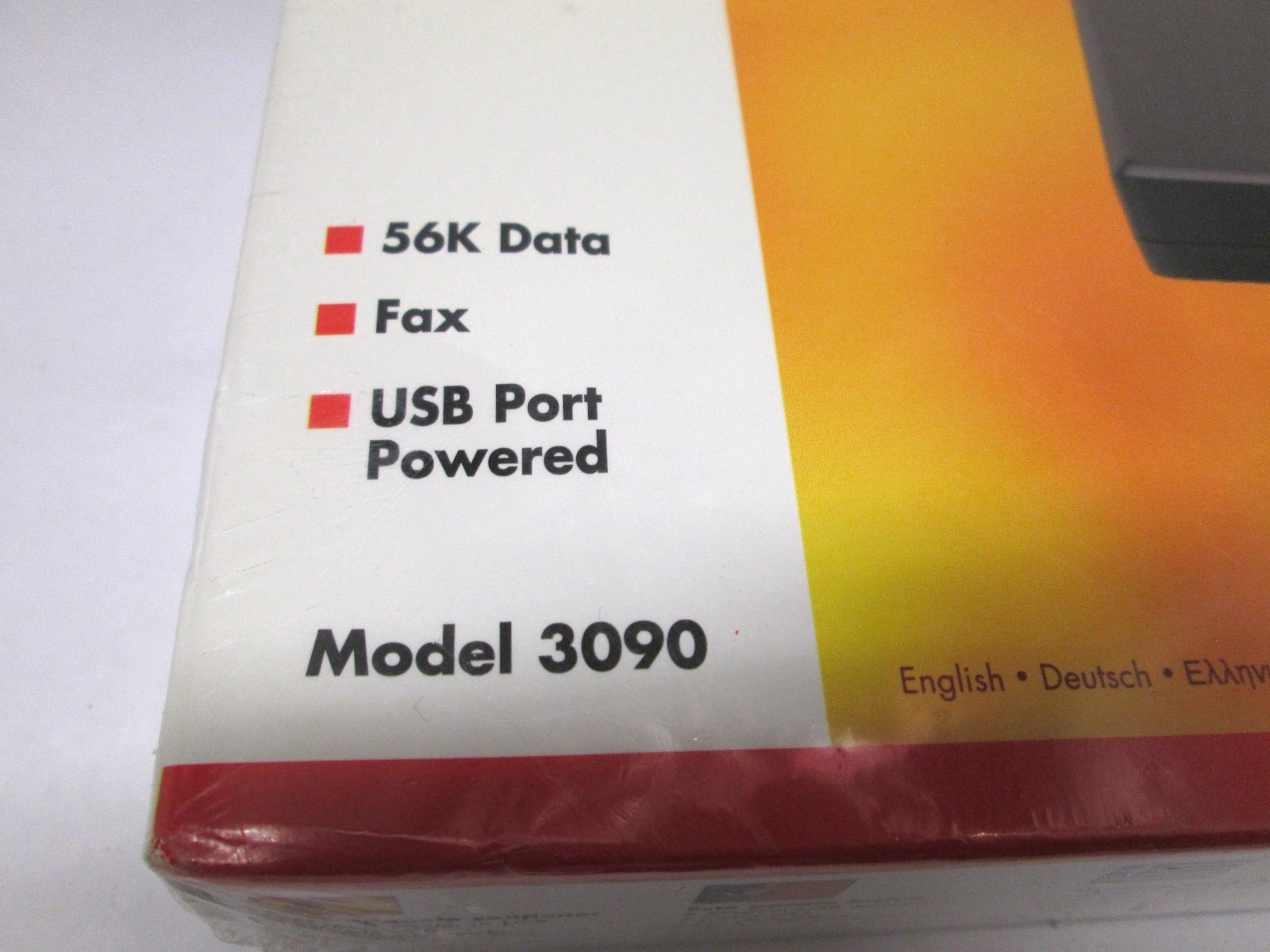 NEW Zoom 56K USB powered External Modem 3090 V.92/V.90 Data Fax XP ME 98 VINTAGE