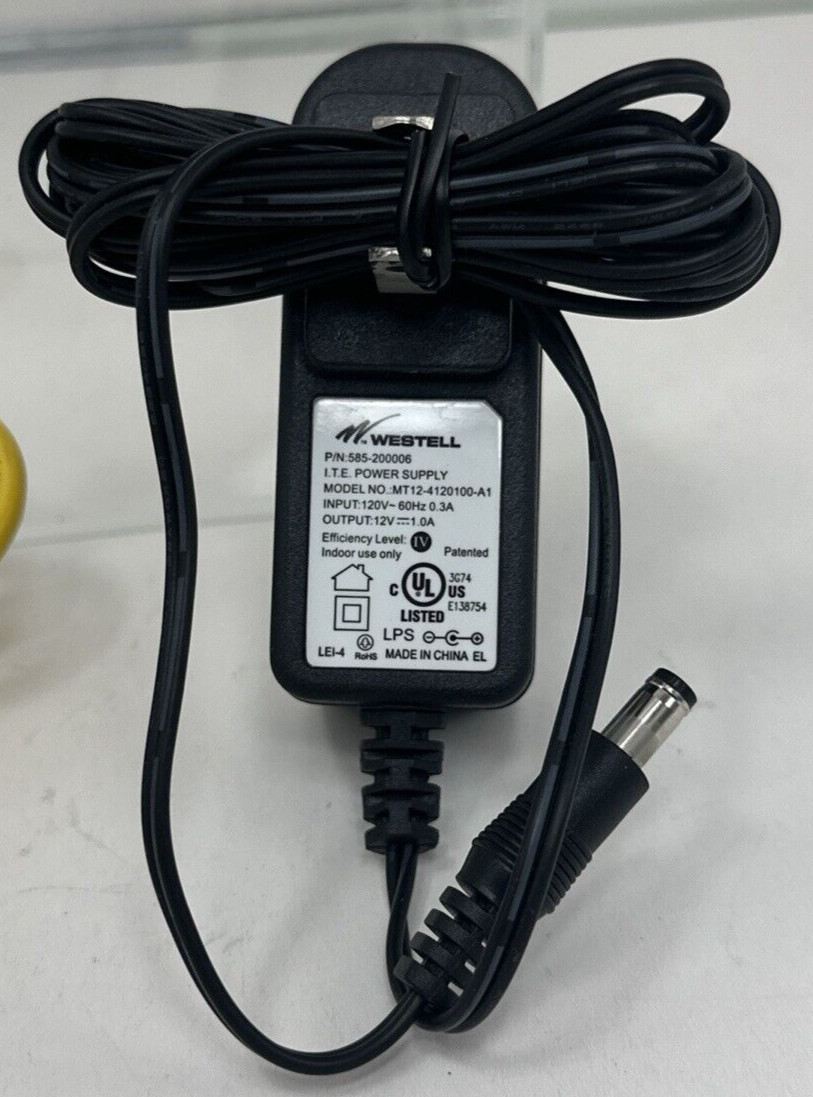 Westell 6100 DSL2 Internet Router Model E90-610015-06 w/ AC Adapter and Cat5