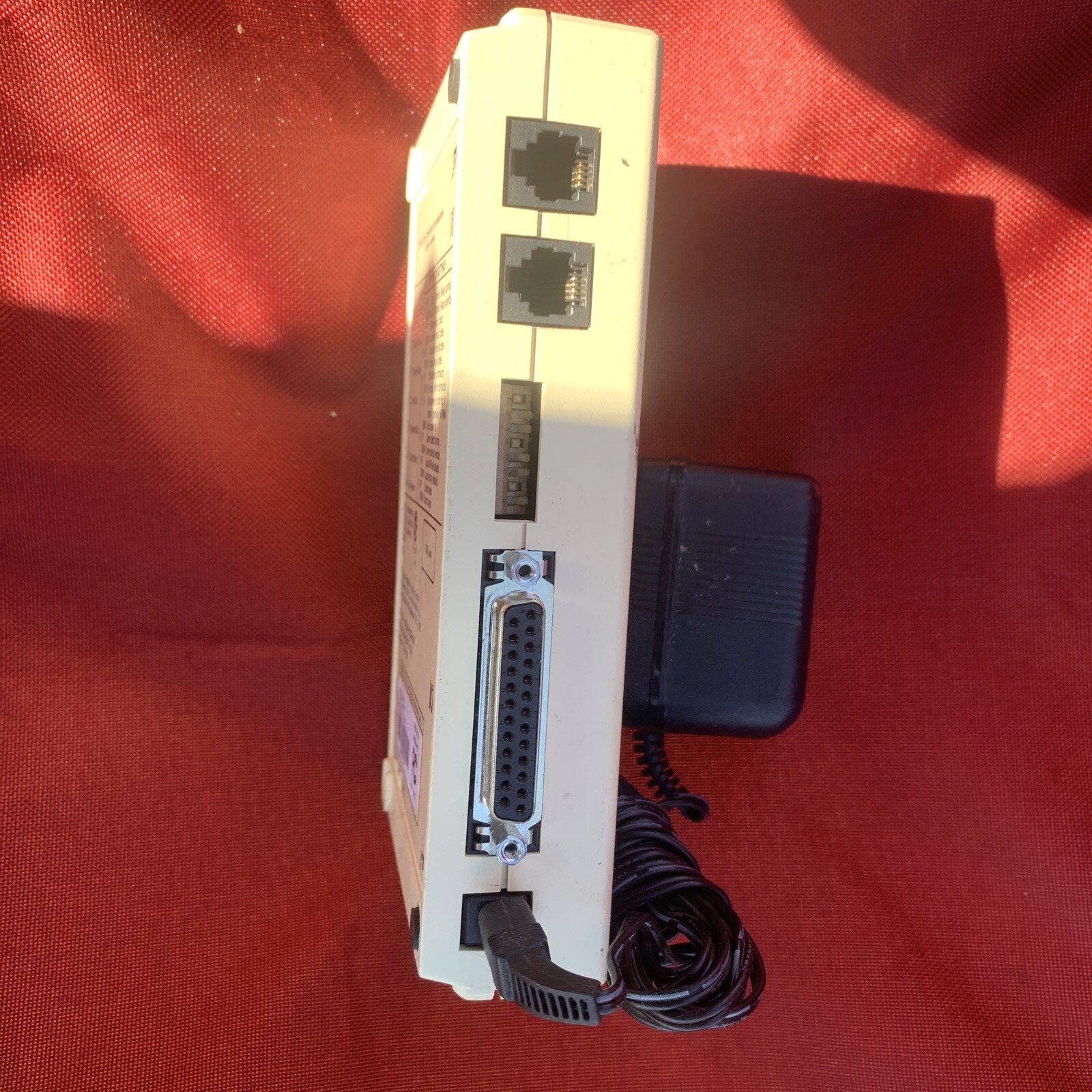 US Robotics Model 0701 Sportster Fax Modem 56K with power cord. 005686-03