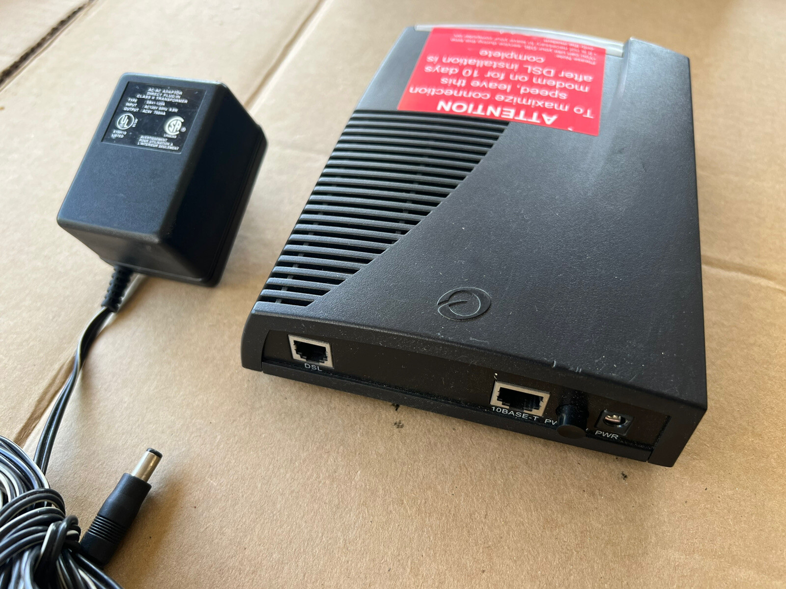 Efficient Networks Speedstream 5360 Ethernet ADSL Modem P/N 060-5360-124