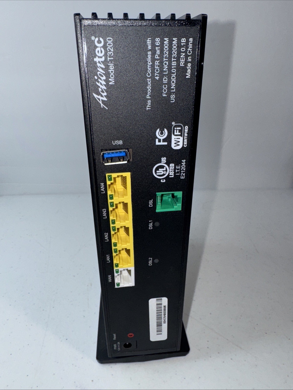 WINDSTREAM Wi-Fi modem T3200 Bonded VDSL2 Wireless AC Gateway Router