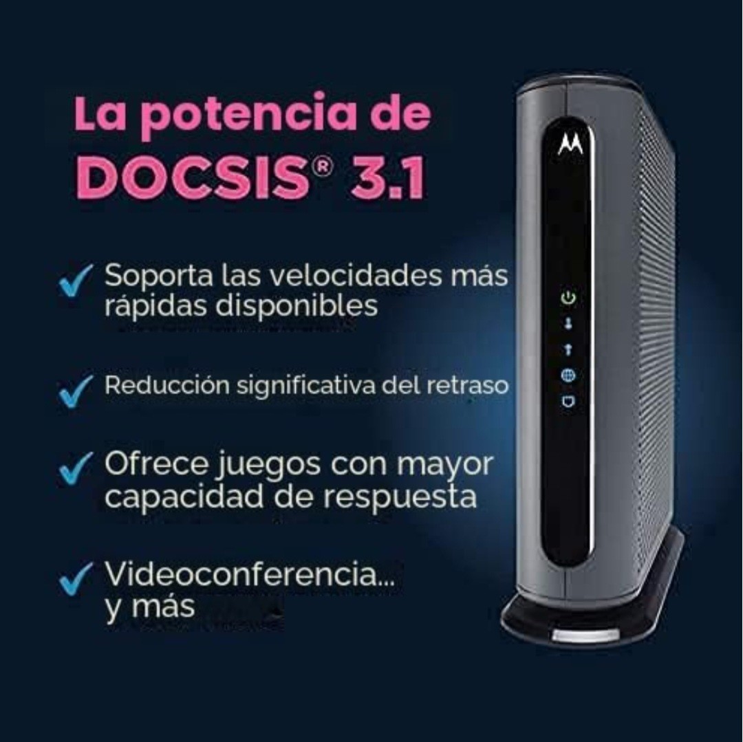 MOTOROLA MB8611/MB8600 DOCSIS 3.1 CABLE MODEM