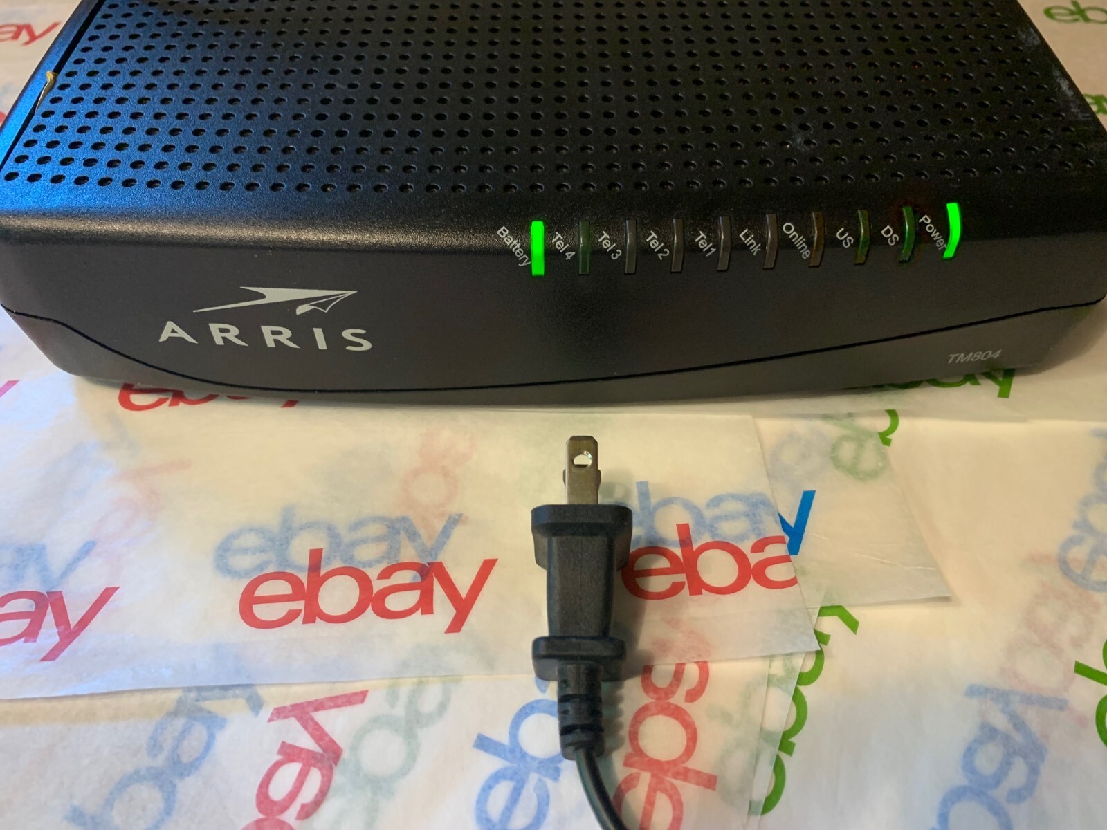🔥 ARRIS Touchstone TM804 G/CT, P/N:TM04DHD804 Telephony Cable Modem D3.0