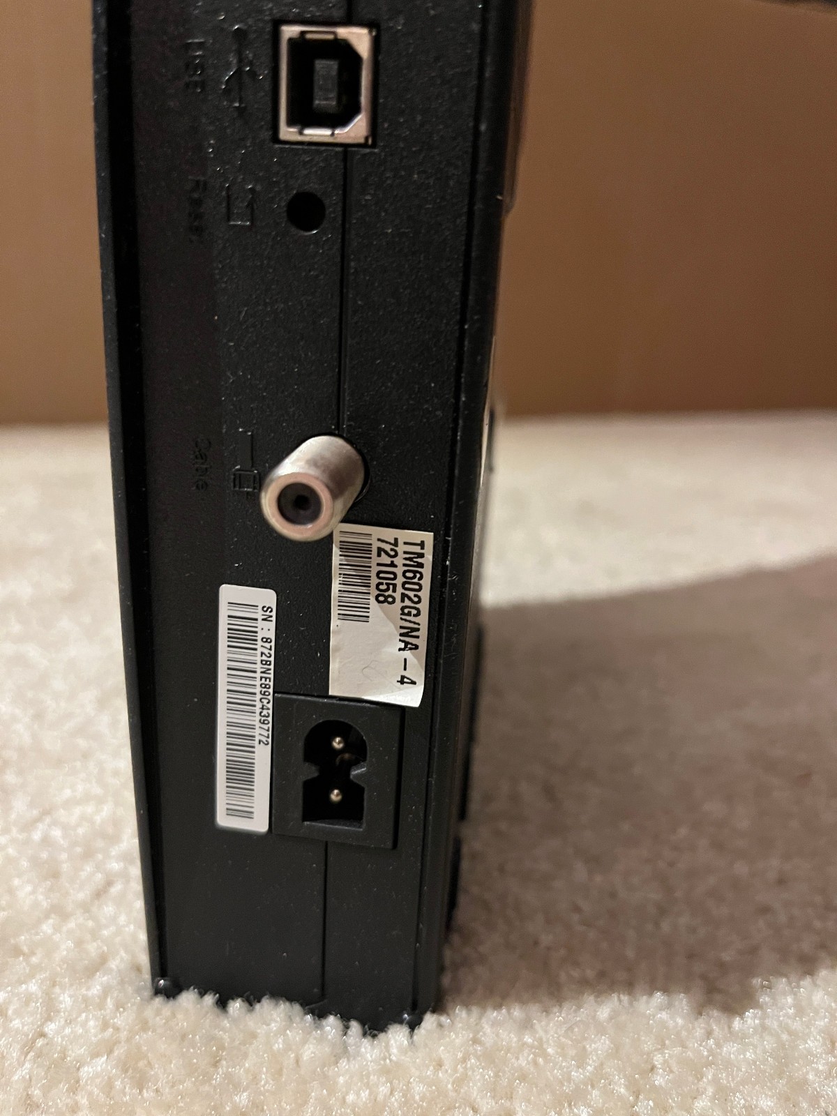 Arris TM602G/CT Modem black