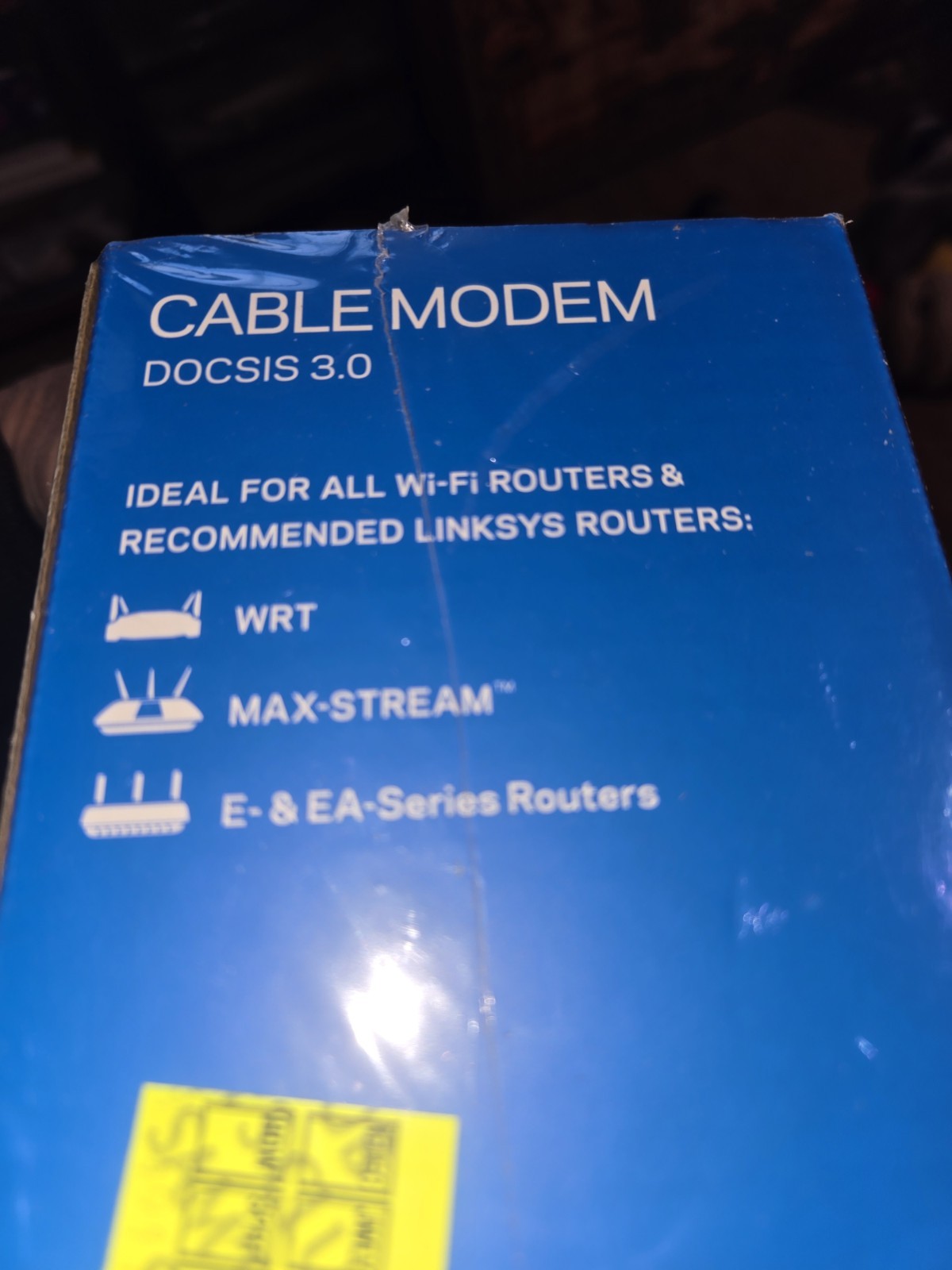 LINKSYS 16 x 4 Cable Modem | 16 x 4 Bonded Channels | DOCSIS 3.0 | CM3016