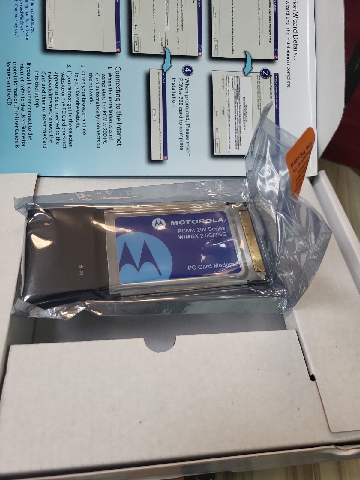 WIMAX PC CARD IEEE 802.16e 2.5&3.5GHz