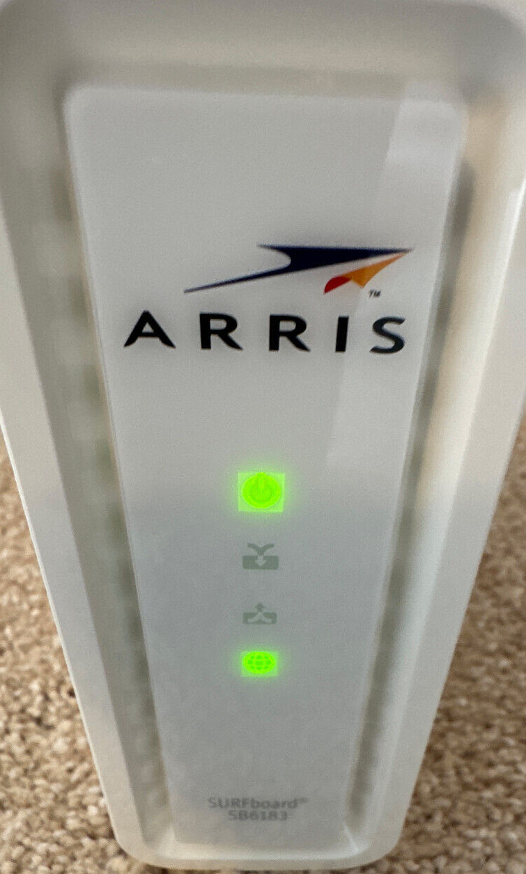 Arris SB6183 Surfboard Cable Modem 16X4 Channels DOCSIS 3.0 with AC cable
