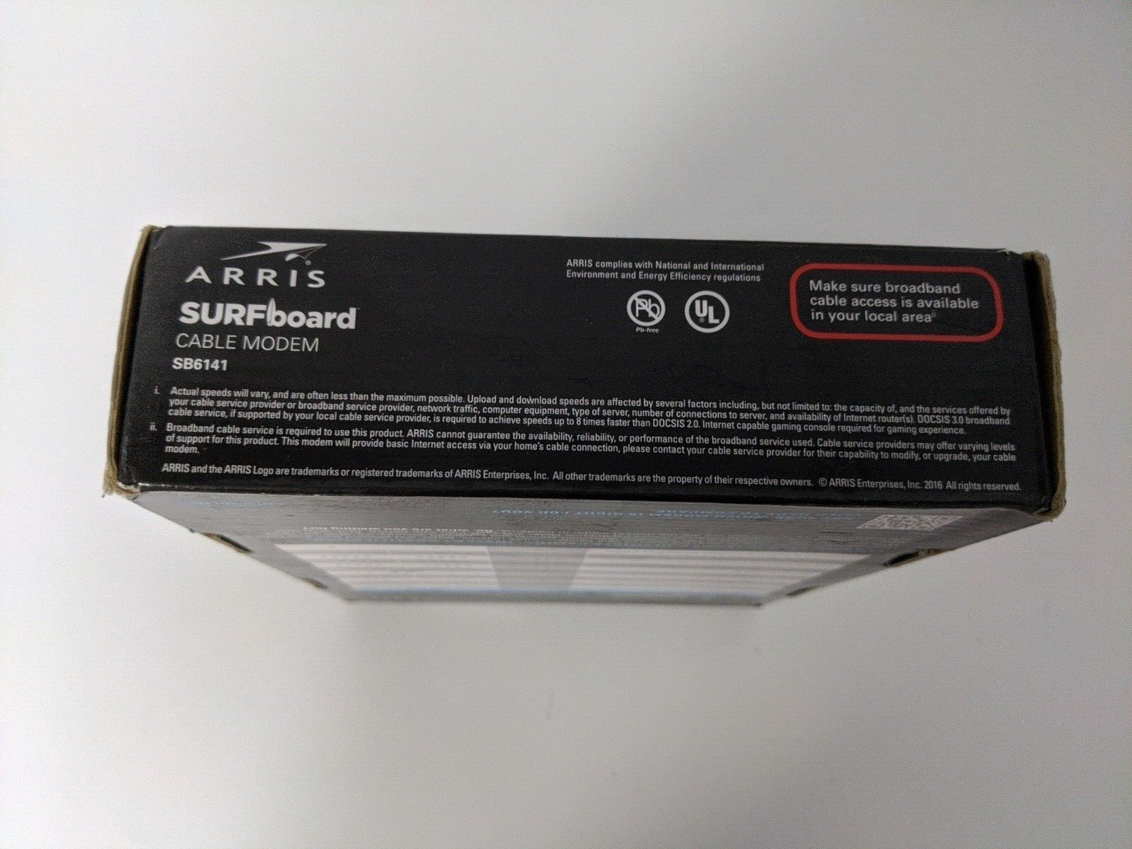 ARRIS SURFBOARD CABLE MODEM SB6141