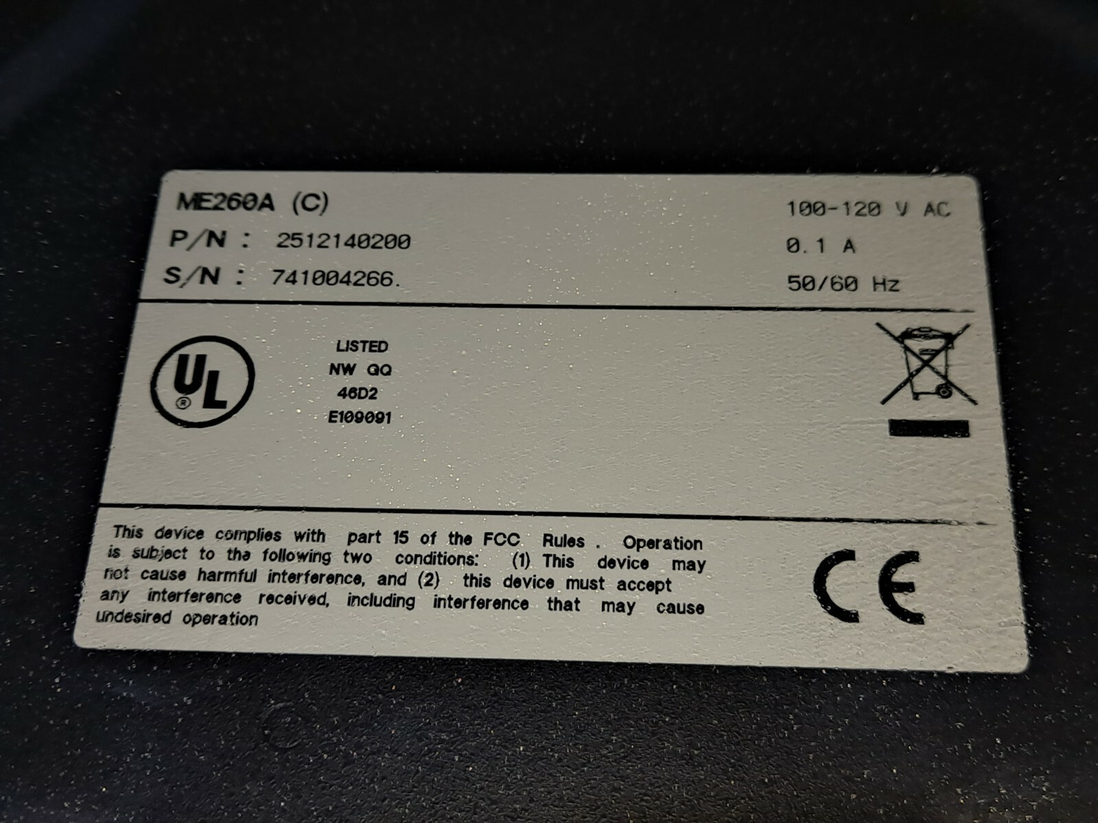 NEW BLACK BOX ME260A (C) Modular Modem Eliminator 2512140200 Fast Shipping