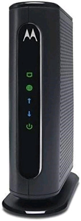 Motorola High Speed ​​Cable Modem MB7420 16×4 Black Refurbished Power Cable