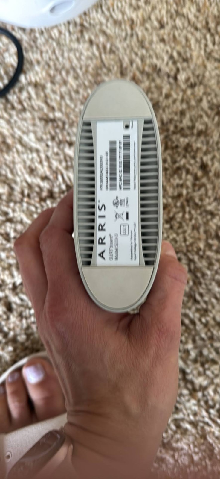 ARRIS S33 SURFboard DOCSIS 3.1 Multi-Gigabit Cable Modem 2.5 Gbps EUC