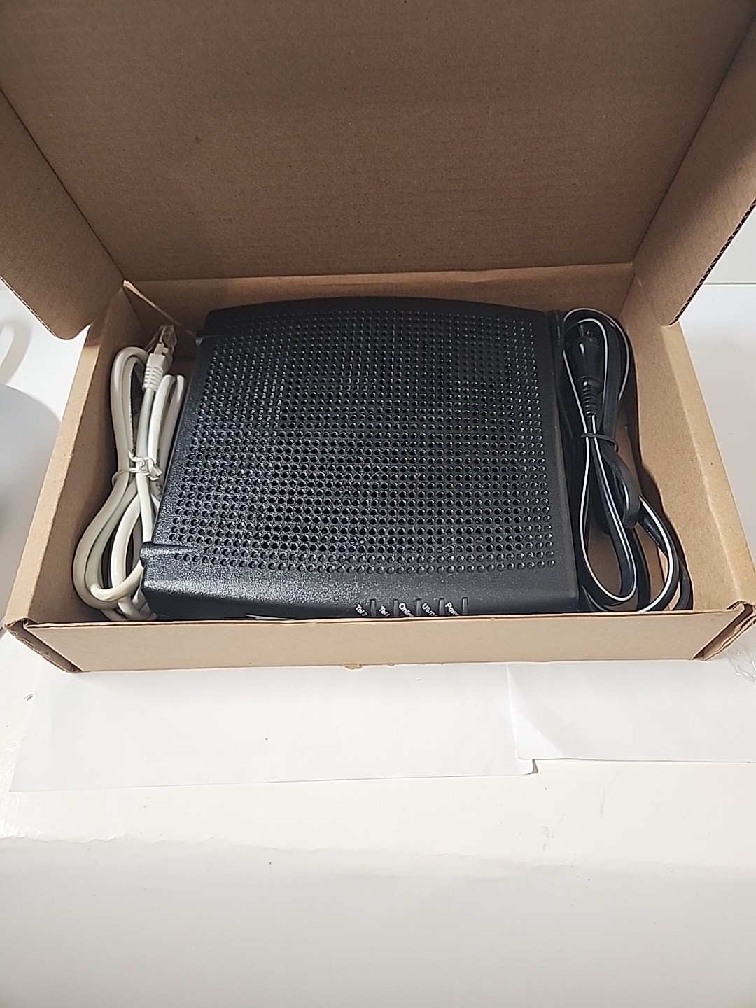 ARRIS Touchstone TM1602A DOCSIS 3.0 E-MTA with Power Cable Open Box