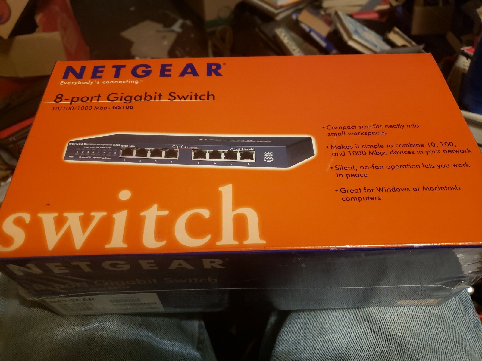Netgear 8 Port Giga Switch Brand New!!