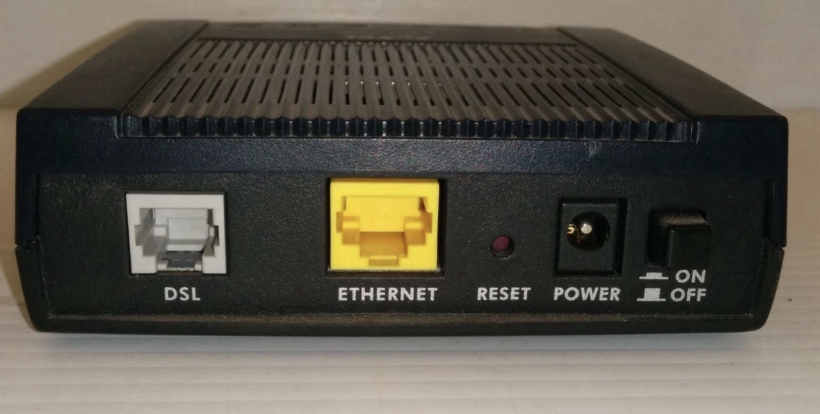 ZyXEL P-660RU-T1 v2 BLACK MODEM, P-600 SERIES, 9V AC, 1A, 8 WATT MAX