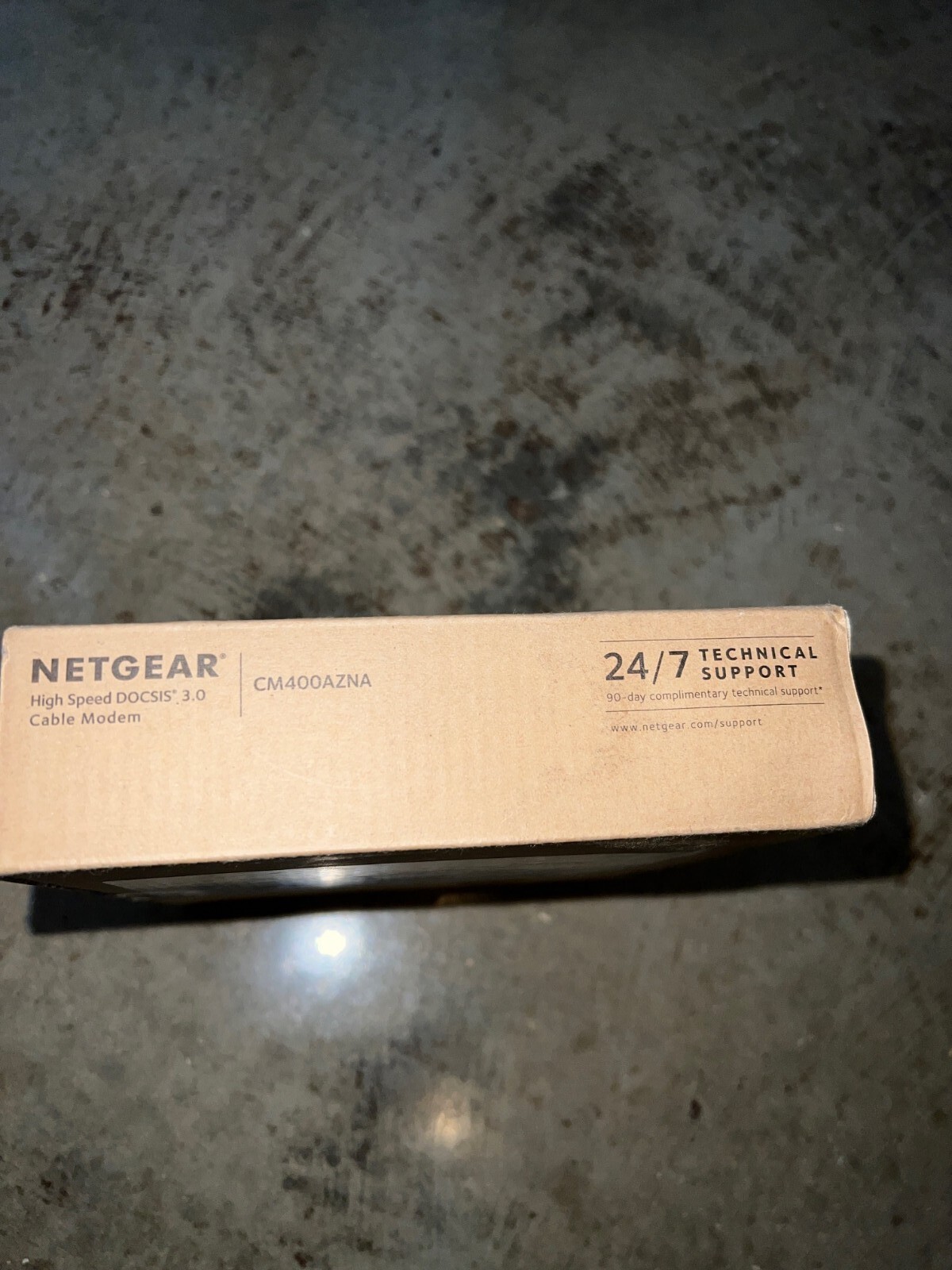NETGEAR High Speed DOCSIS 3.0 Cable Modem (CM400-100NAS) 100 Mbps Most Providers
