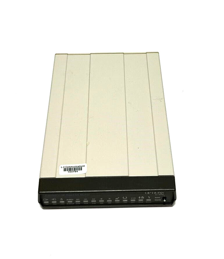 Options by IBM External 33.6K Data Fax Modem MT2834BL NO Power Supply