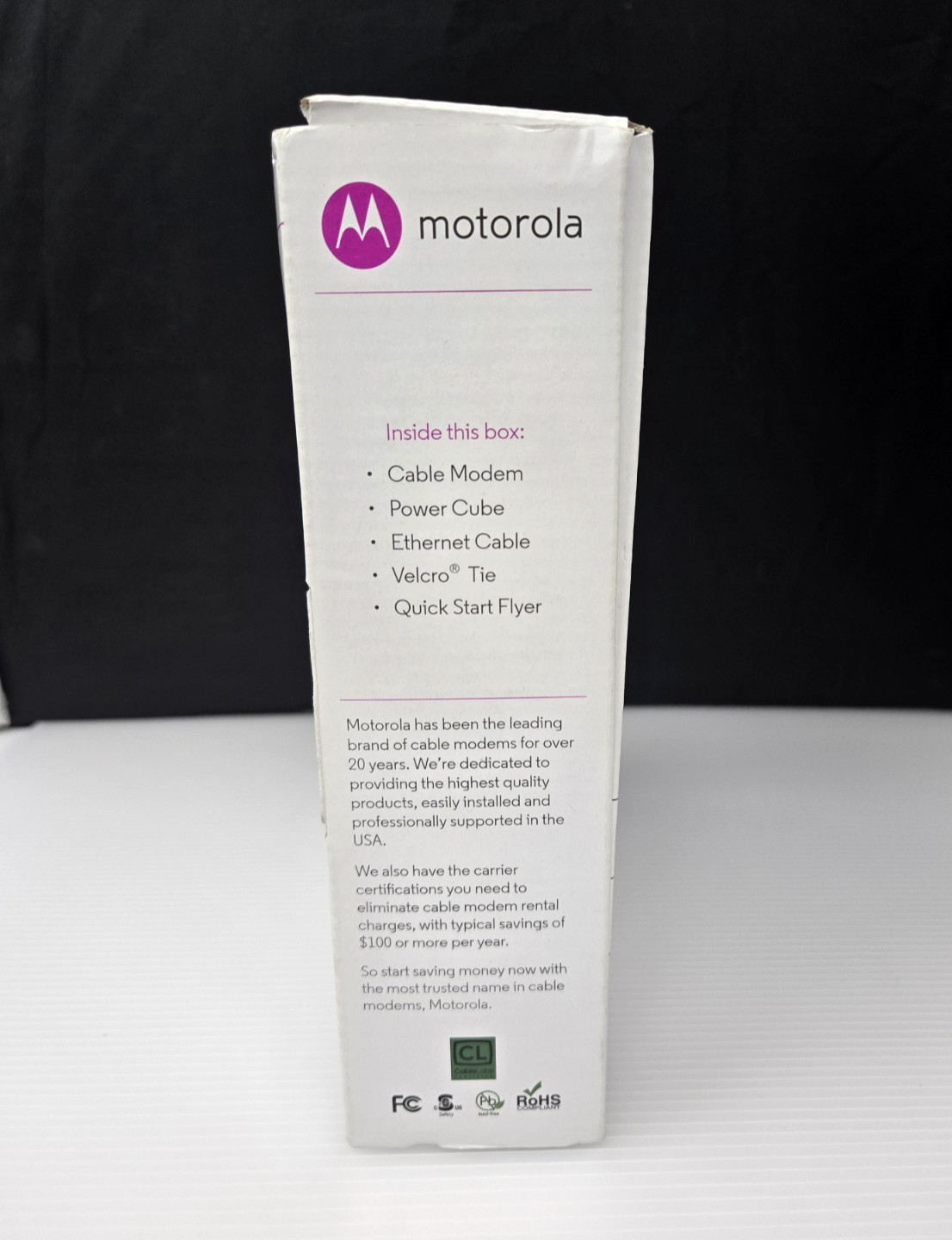 Motorola Cable Modem MB7420 16×4 686 Mbps DOCSIS 3.0 RNW916 Comcast Xfinity