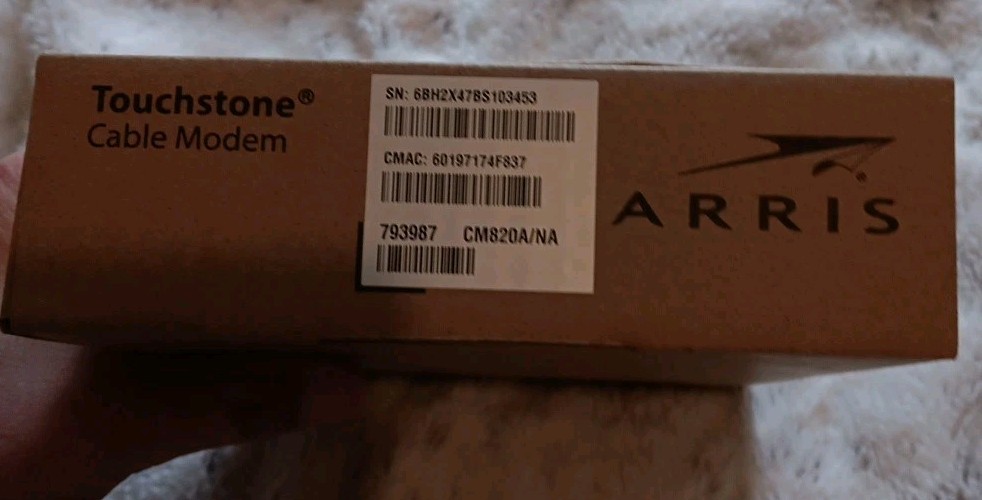 ARRIS TouchstoneD3.0
