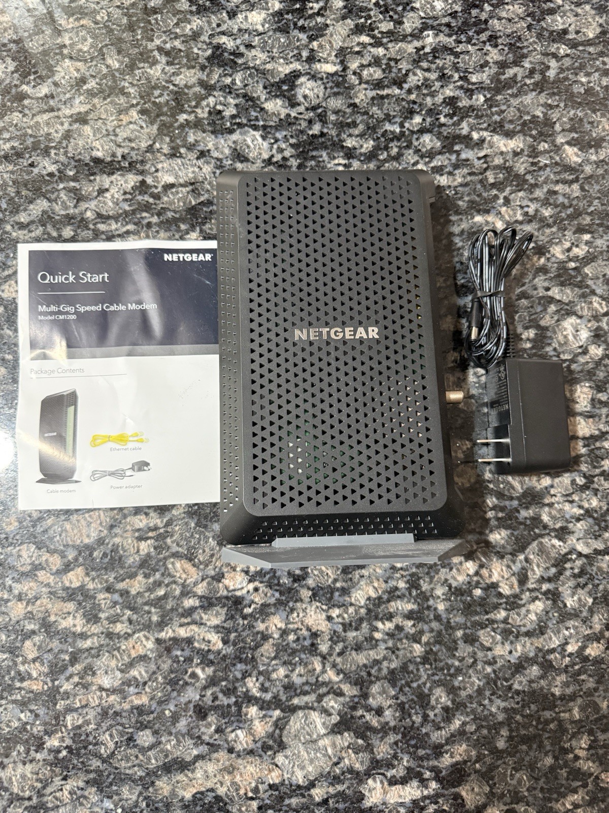 NETGEAR Nighthawk CM1200-100NAS DOCSIS 3.1 Cable Modem – VG