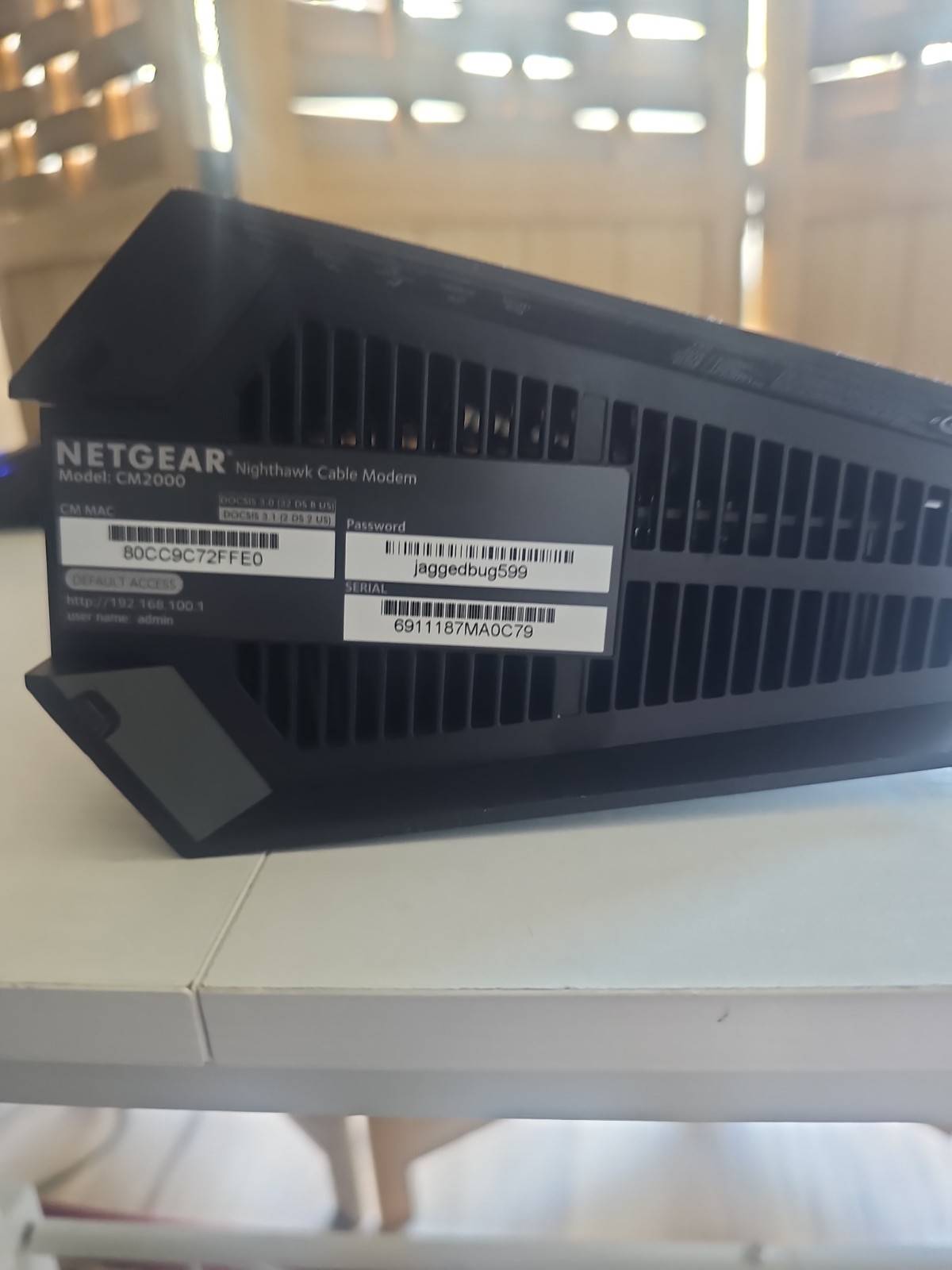 NETGEAR Nighthawk CM2000 DOCSIS 3.1 Cable Modem 2.5Gbps Multi-Gig Tested