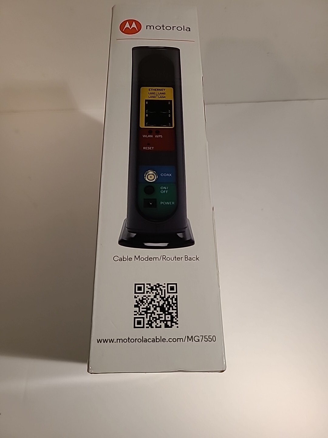 Motorola MG7550 16×4 DOCSIS 3.0 Cable Modem Plus AC1900 WiFi Router
