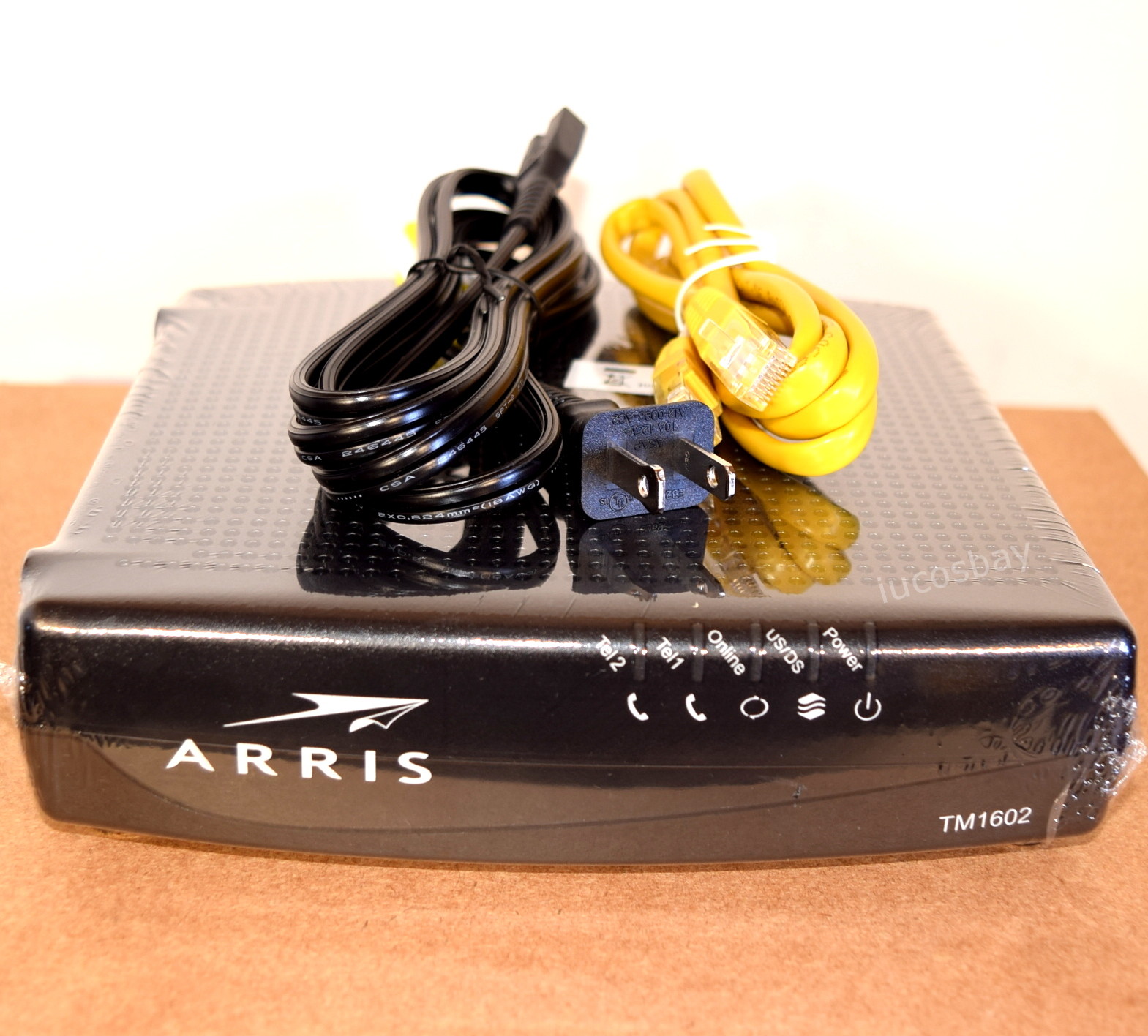 Arris TM1602A Docsis 3.0 Telephony Cable Modem for Charter Optimum Cablevision