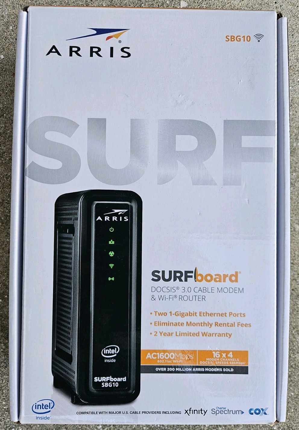Arris Surfboard DOCSIS 3.0 Cable Modem & Wi-Fi Router