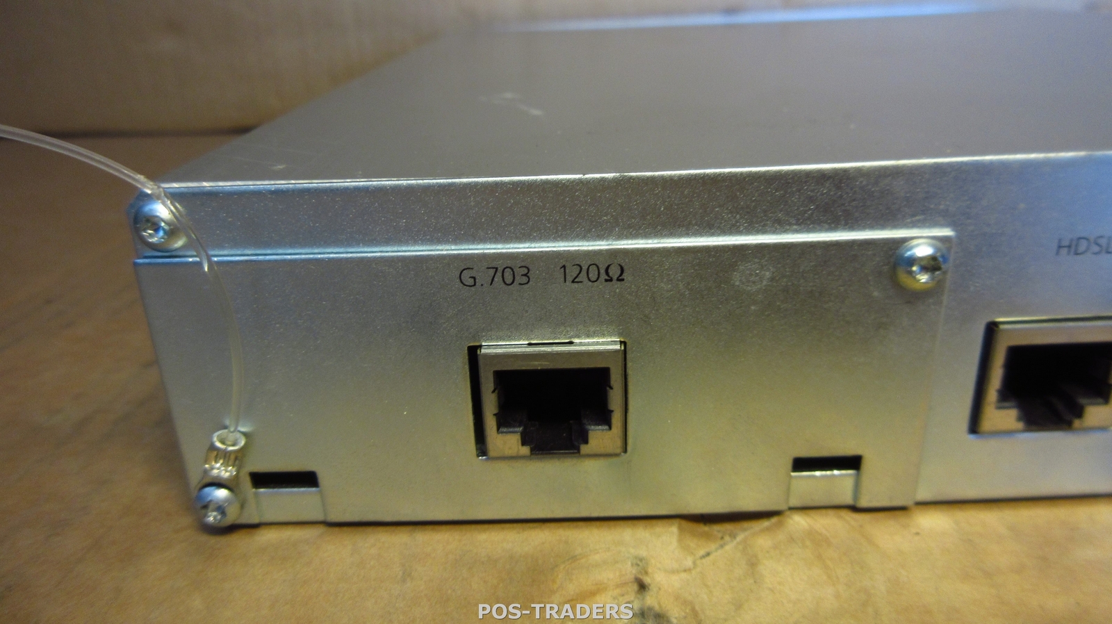 ASCOM CH-3000 COLT-2 HDSL Lecar Desktop Unit E1 120771 – Incl G.703 module