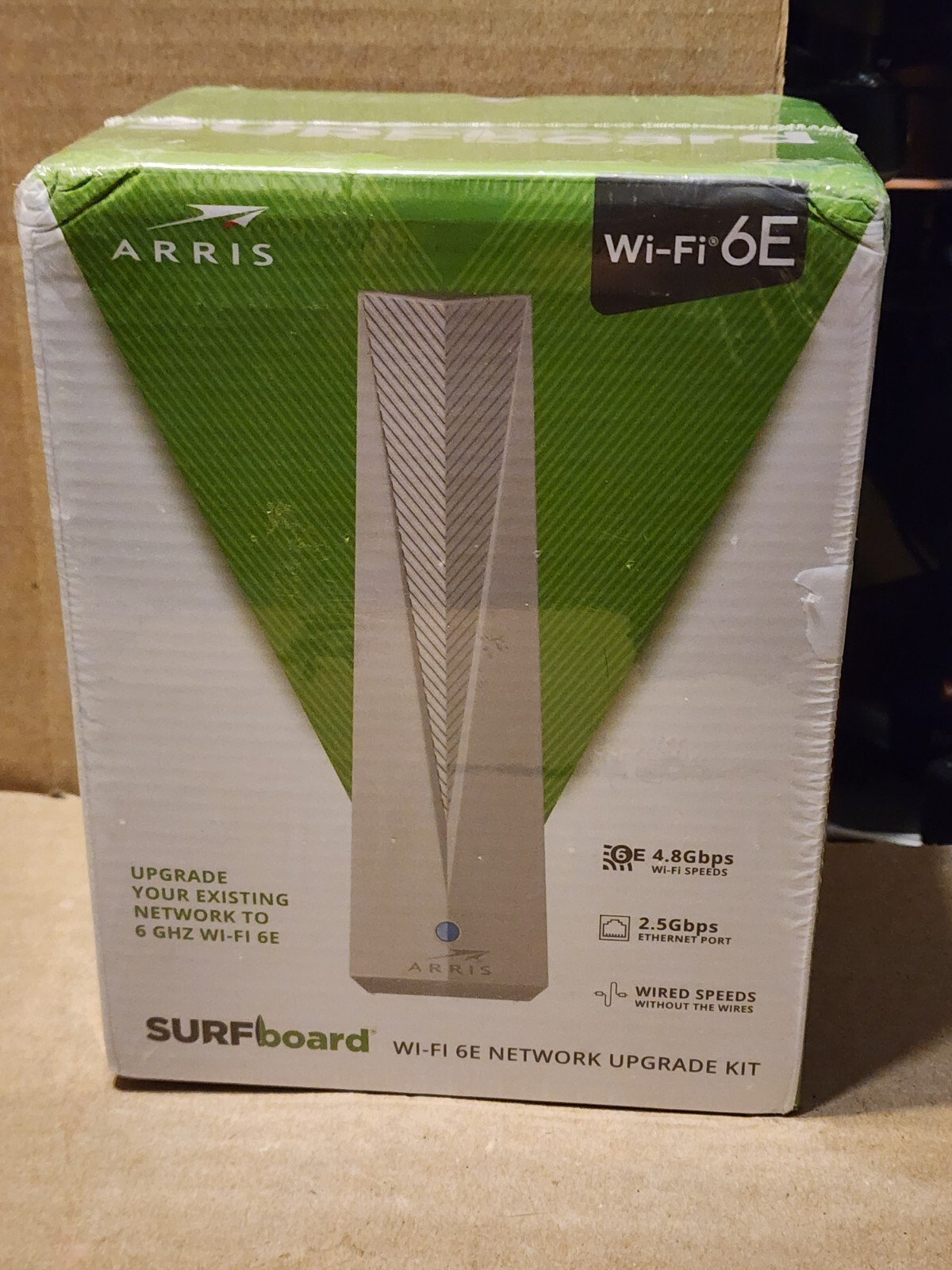 ARRIS Surfboard Wi-Fi 6E Network Upgrade Adapter Kit 6GHz W6U Brand New Sealed