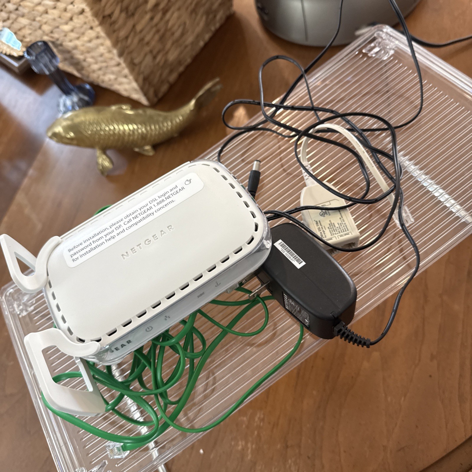 Netgear DM111PSPv2 ADSL2+ Modem High-Speed DSL Internet Modem Router