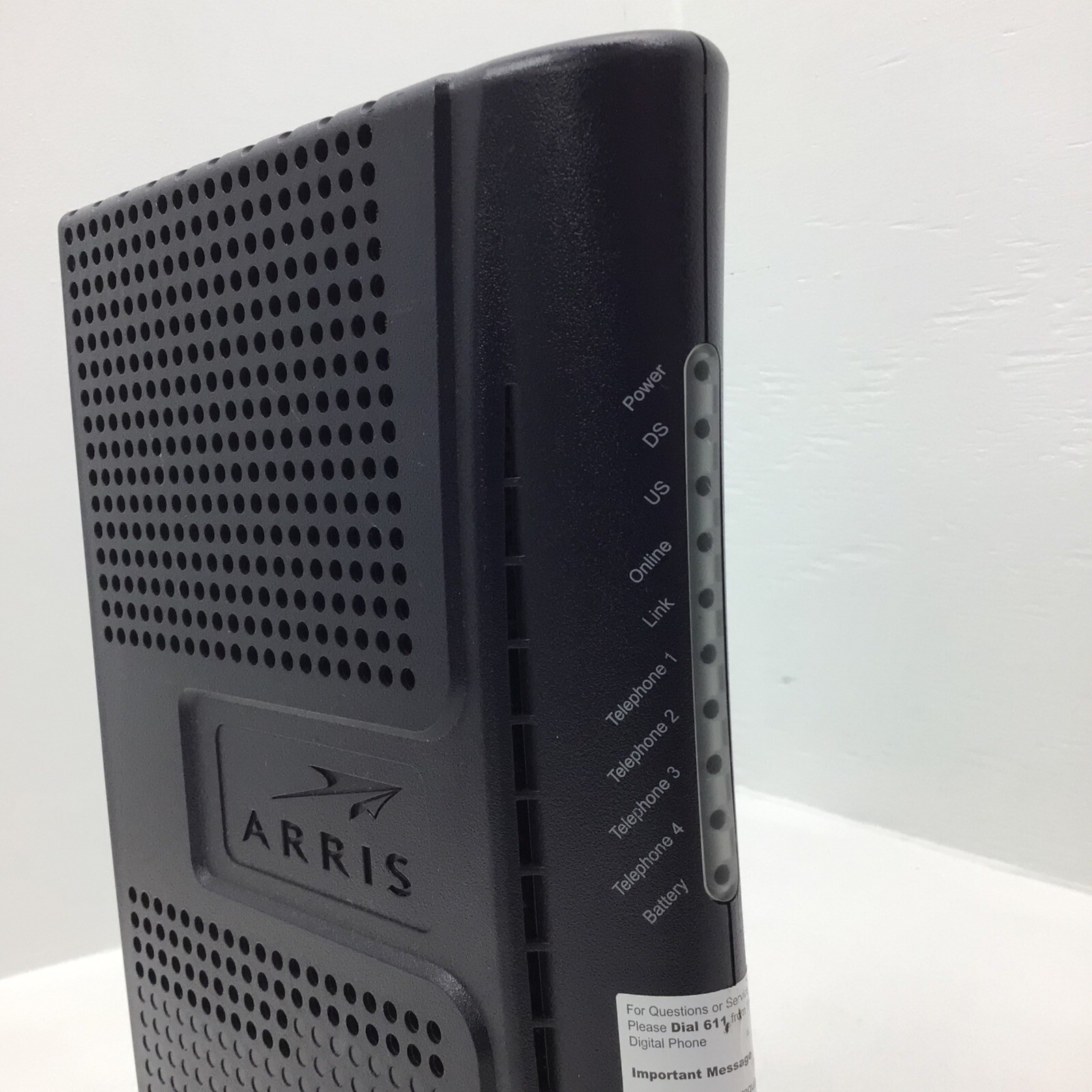 ARRIS TM604G Cable Touchstone Telephony Modem – Model TM604G/CT L1-11