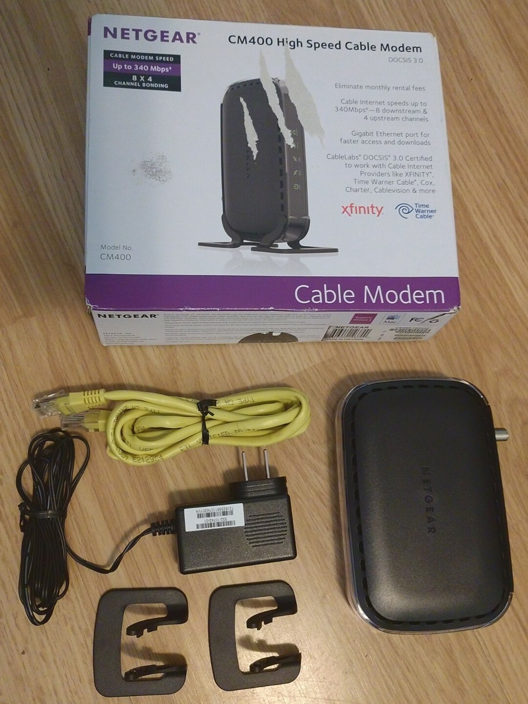Netgear CM400 High Speed Cable Modem SPA7076