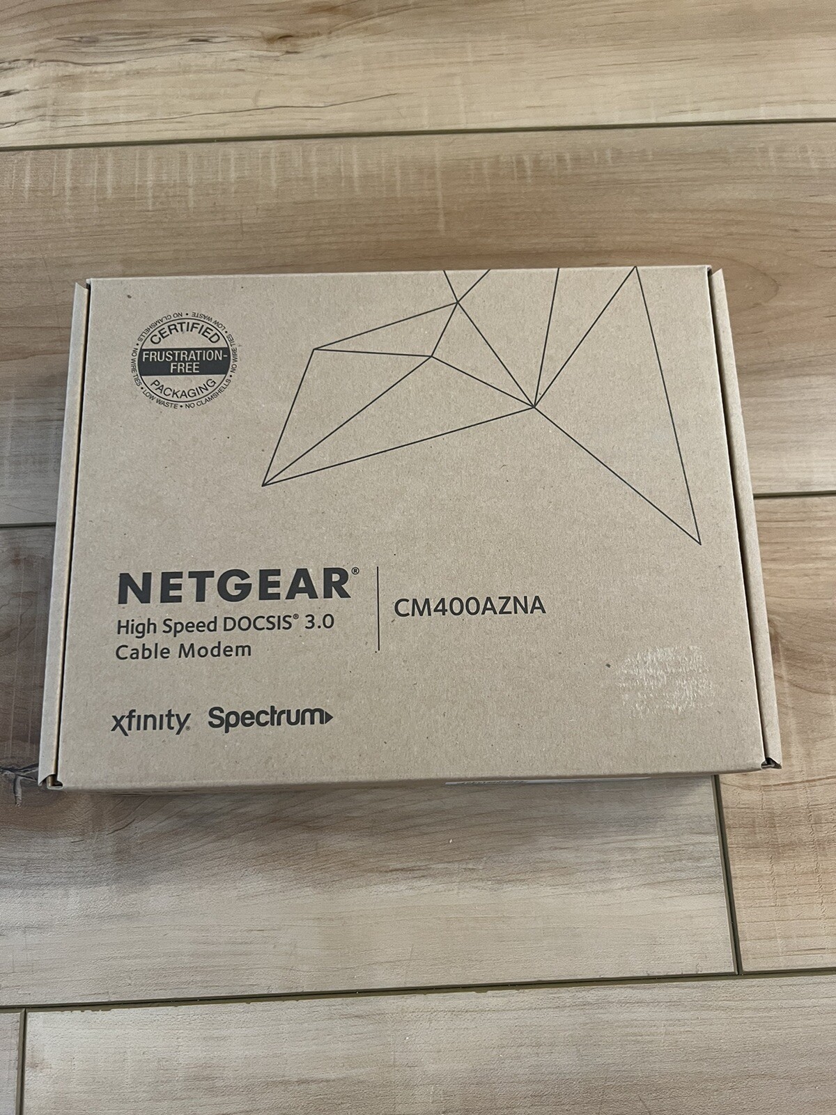 NEW NETGEAR CM400-1AZNAS 100 Mbps Modem high Speed DOSCSIS 3.0