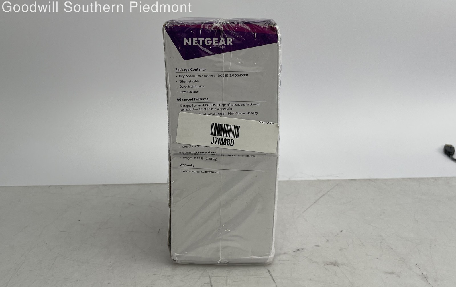NETGEAR CM500 DOCSIS 3.0 680Mbps Cable Modem – New