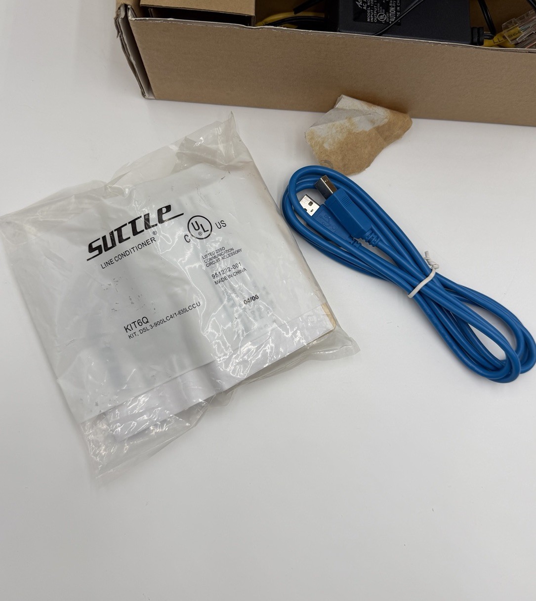 Qwest Actiontec GT701 DSL Modem Kit – Complete in Box – Tested Working