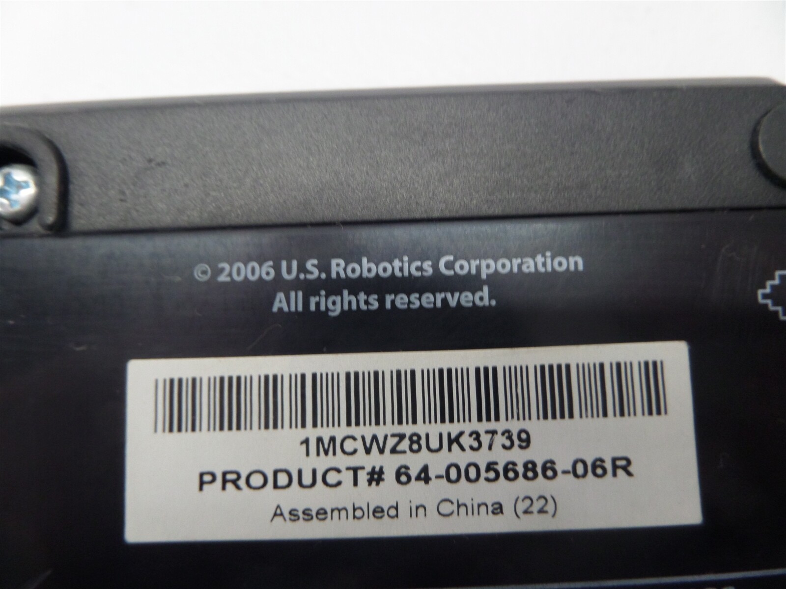 US Robotics 56K V.92 Fax Modem 5686G 64-005686-06R
